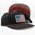 Load image into Gallery viewer, Under-bill redfish artwork by Travis Luther on American Fly collaboration hat