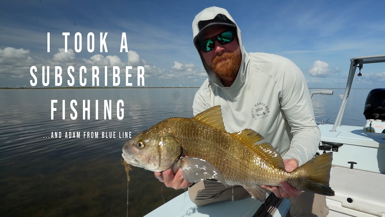 I took a SUBSCRIBER fishing....and Adam from ‪@BlueLineCo‬