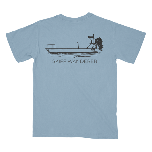 The Skiff Tee - Blue