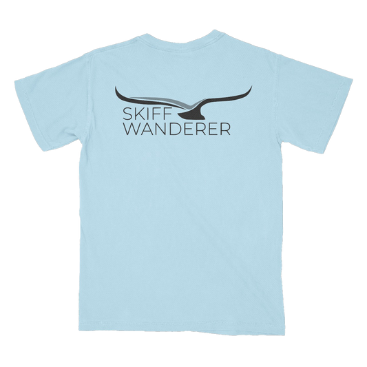 Skiff Wanderer OG Logo Tee - Ice Blue