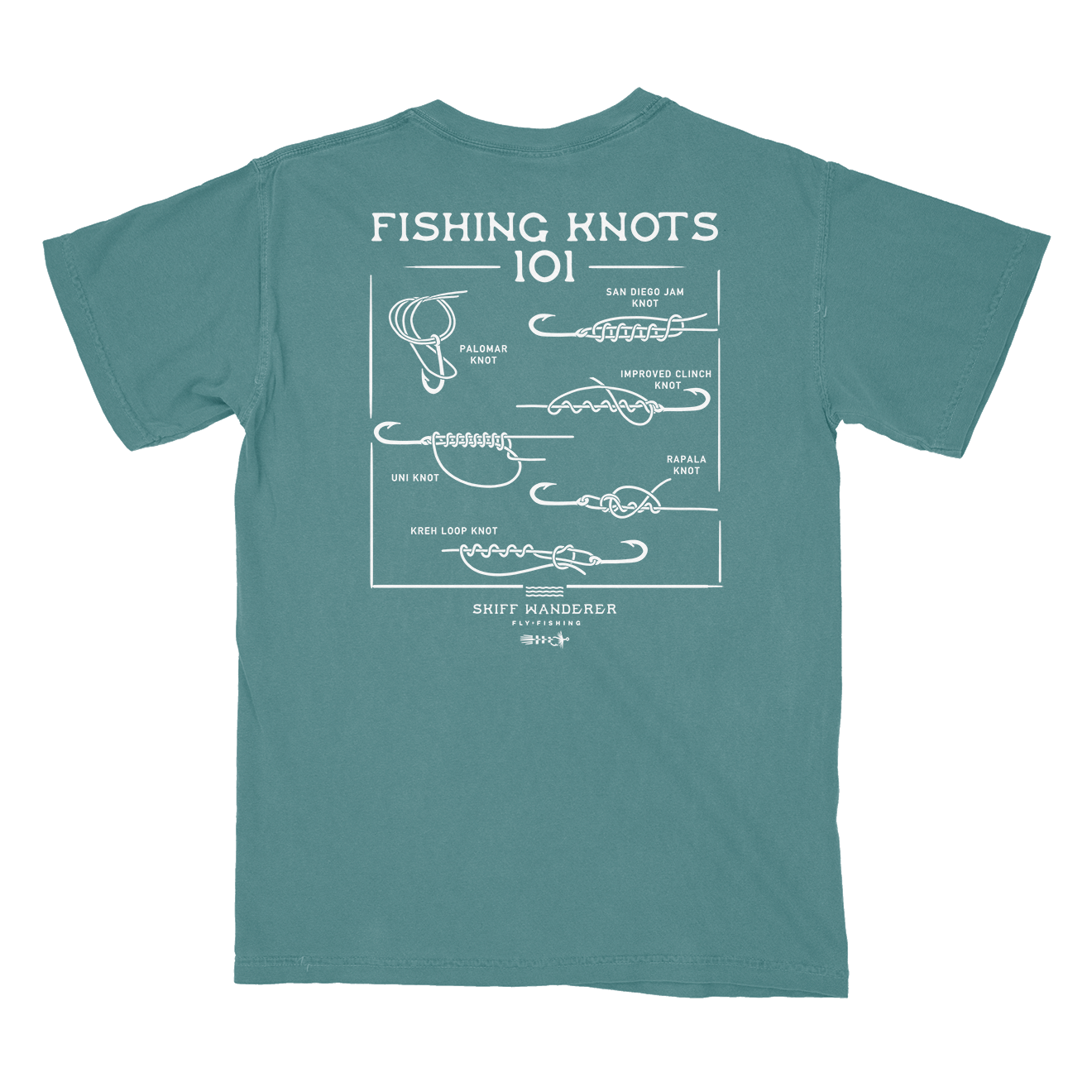 fly fishing knots 101 back green skiff wanderer