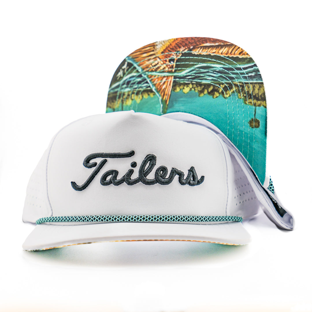 Tailers X Travis Luther Art - Redfish Hat