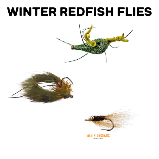 Winter Redfish Flies Bundle